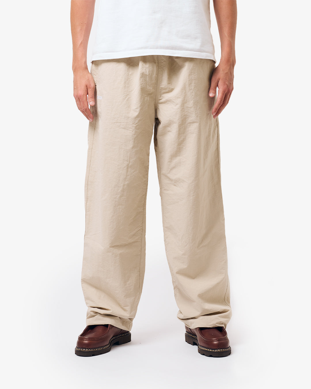 TRACK PANTS - BEIGE