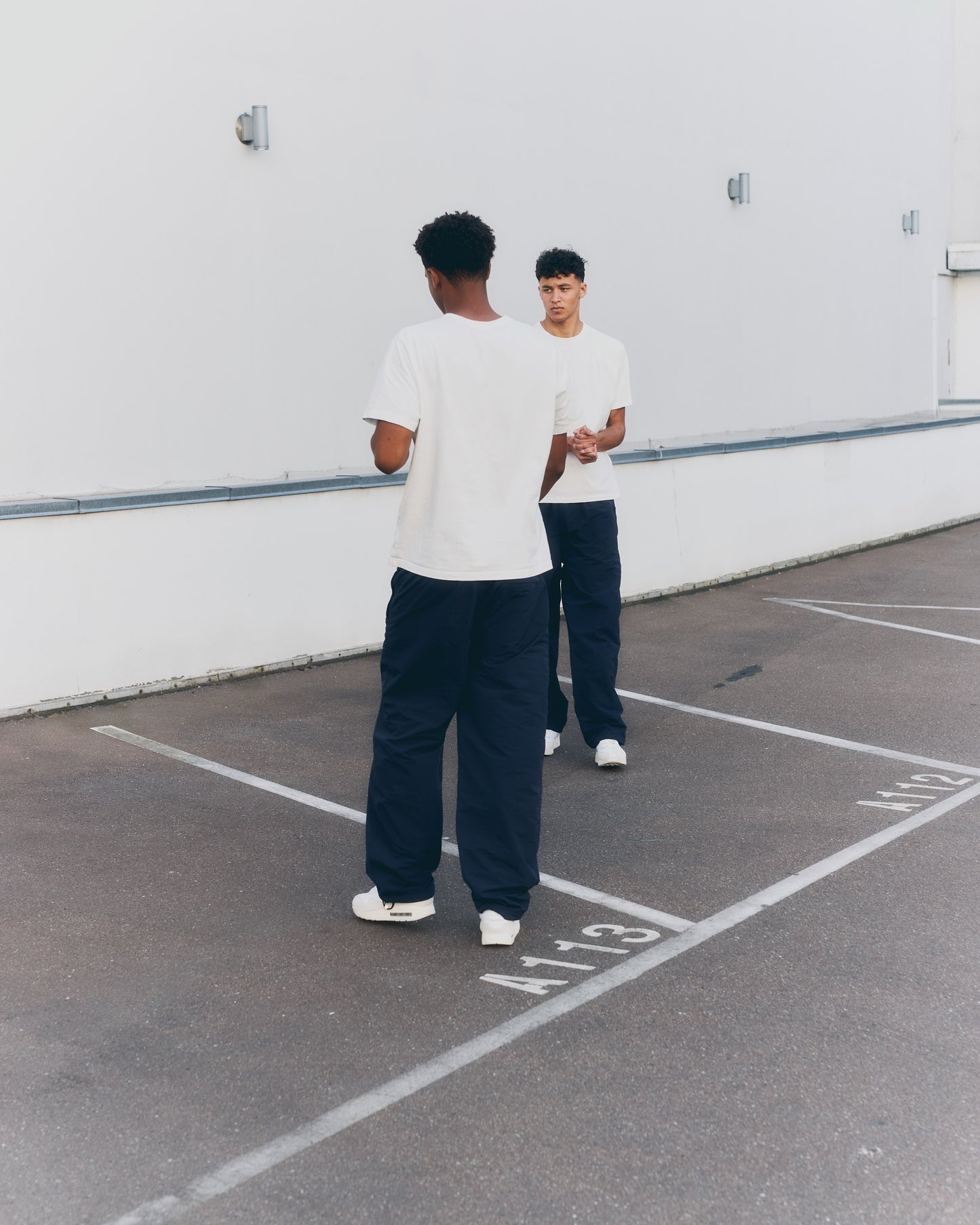 TRACK PANTS - NAVY