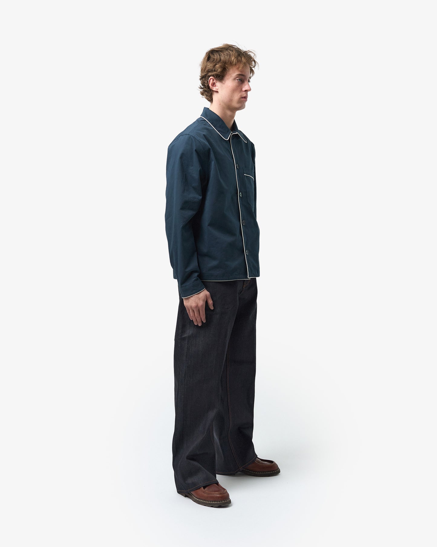 PARLOR SHIRT - INK BLUE