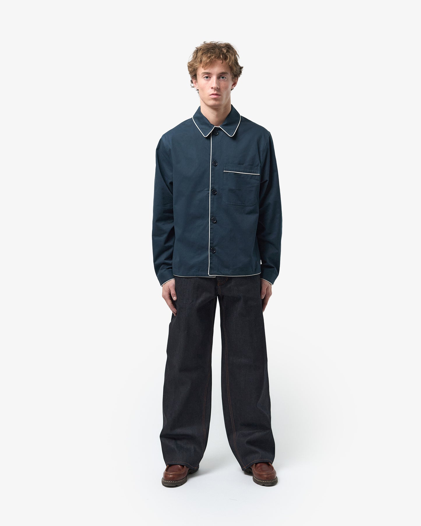 PARLOR SHIRT - INK BLUE