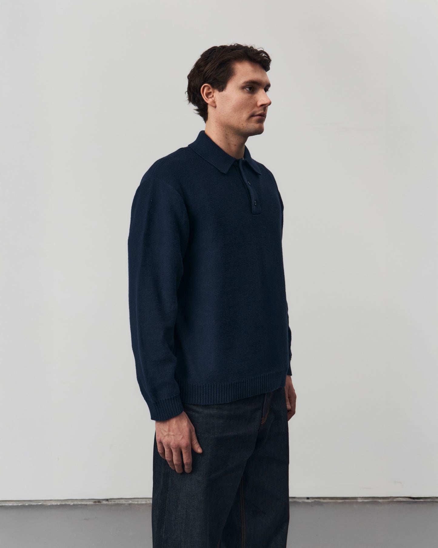 PURL POLO KNIT