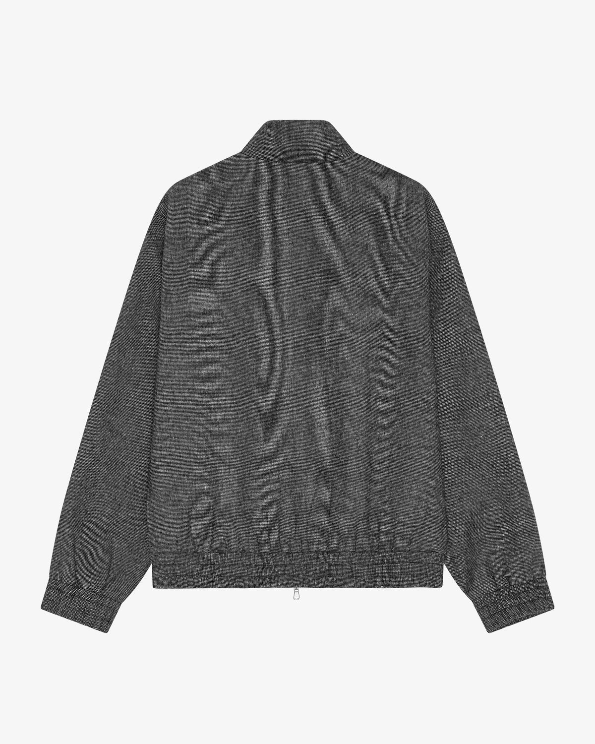 AKSEL ZIP - GREY MELANGE