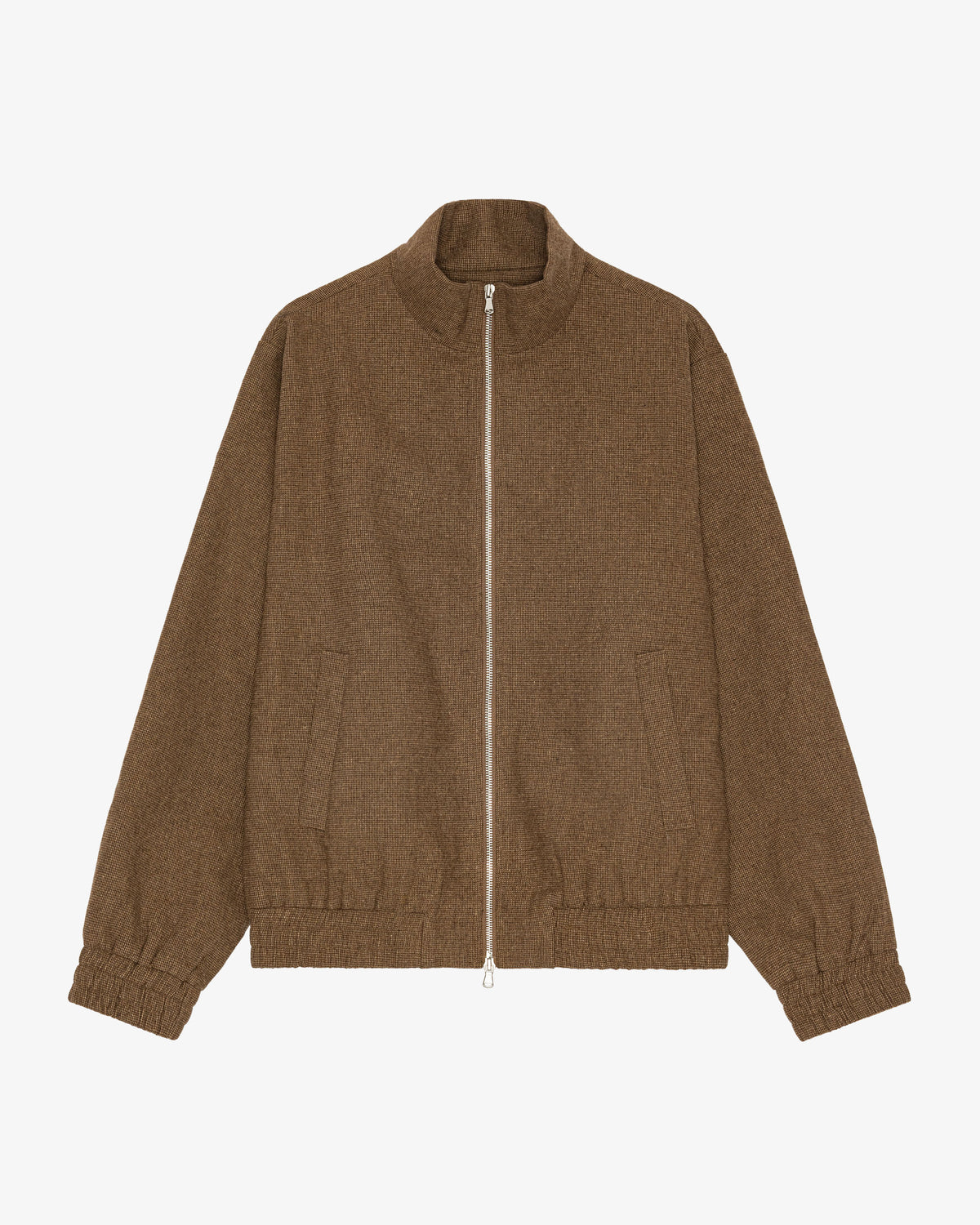 AKSEL ZIP - PECAN MELANGE