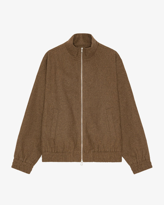 AKSEL ZIP - PECAN MELANGE